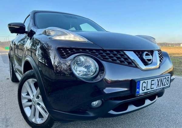 Nissan Juke cena 42900 przebieg: 167671, rok produkcji 2015 z Lębork małe 529